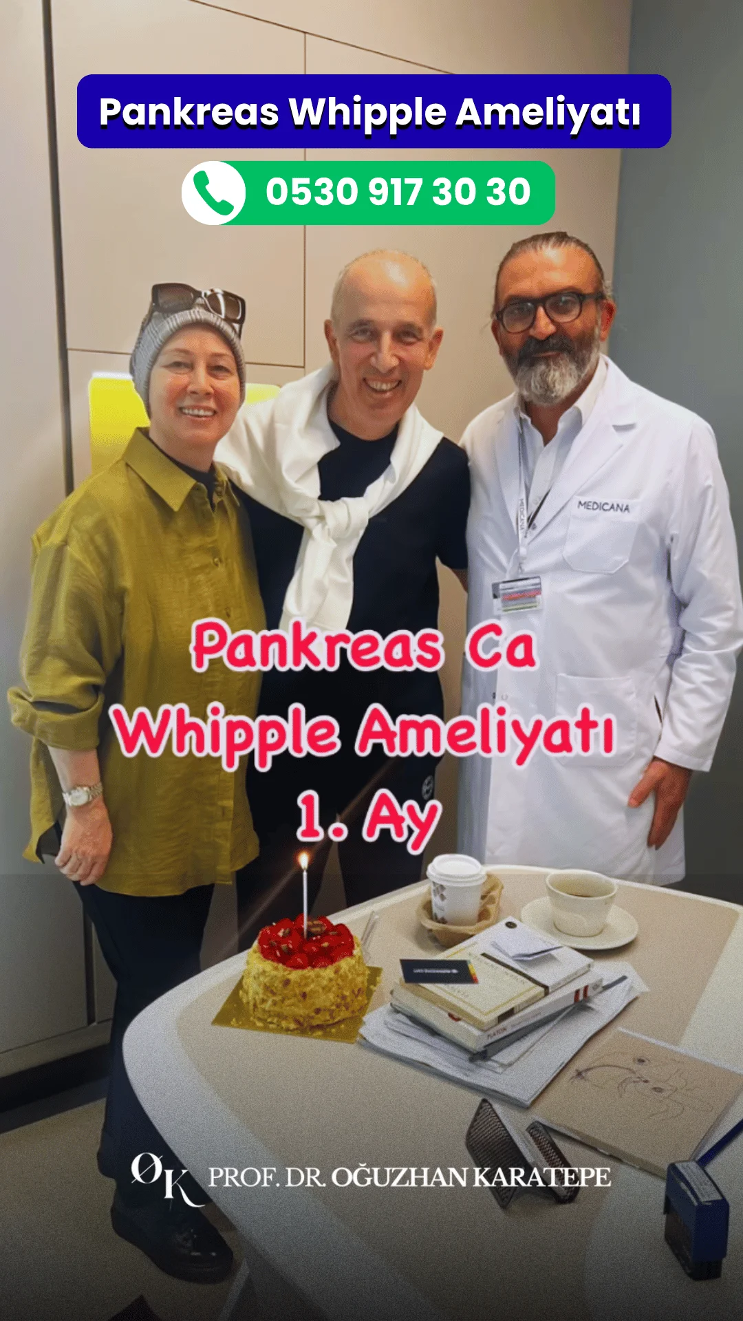 Cerrahi ile pankreas kanserini yenen hastalar