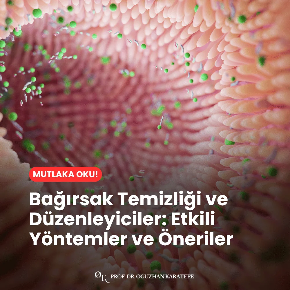 Bağırsak Temizliği ve Düzenleyiciler Etkili Yöntemler ve Öneriler neler