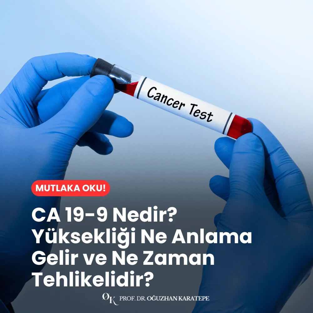 CA 19-9 Nedir? Yüksekliği Ne Anlama Gelir ve Ne Zaman Tehlikelidir?