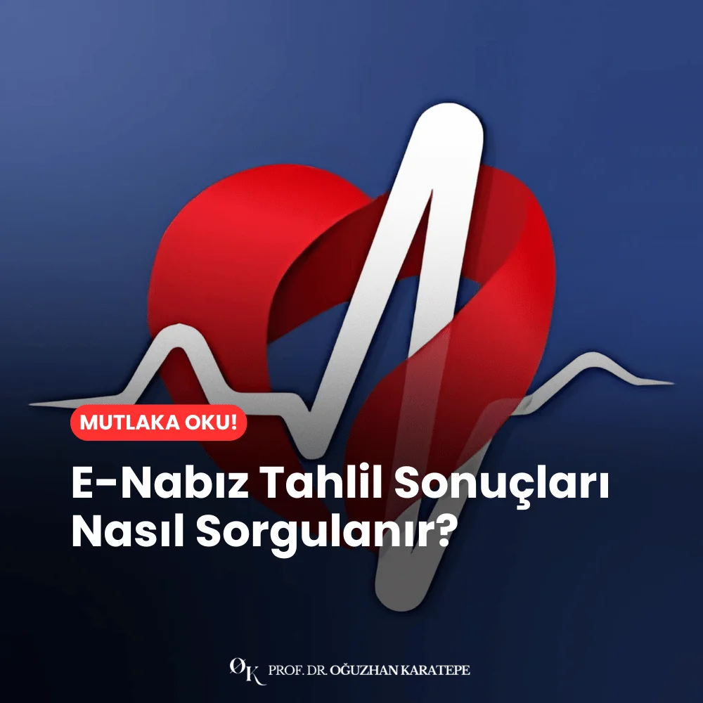 E-Nabız Tahlil Sonuçları Nasıl Sorgulanır