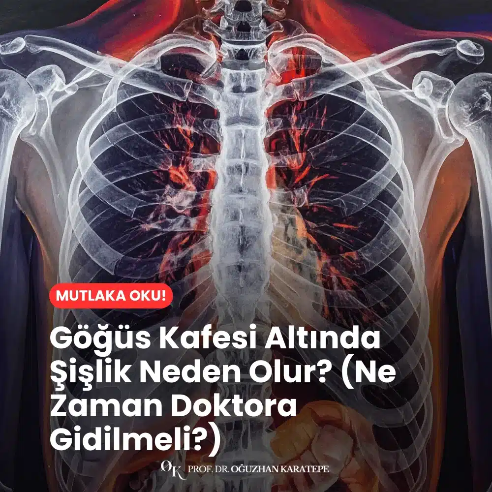 Göğüs Kafesi Altında Şişlik Neden Olur? (Ne Zaman Doktora Gidilmeli?)