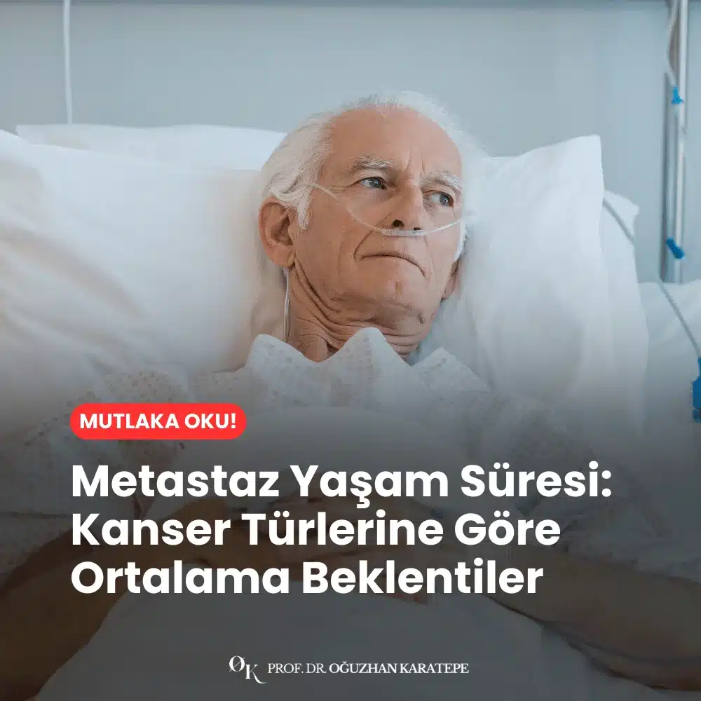 Metastaz Yaşam Süresi Kanser Türlerine Göre Ortalama Beklentiler