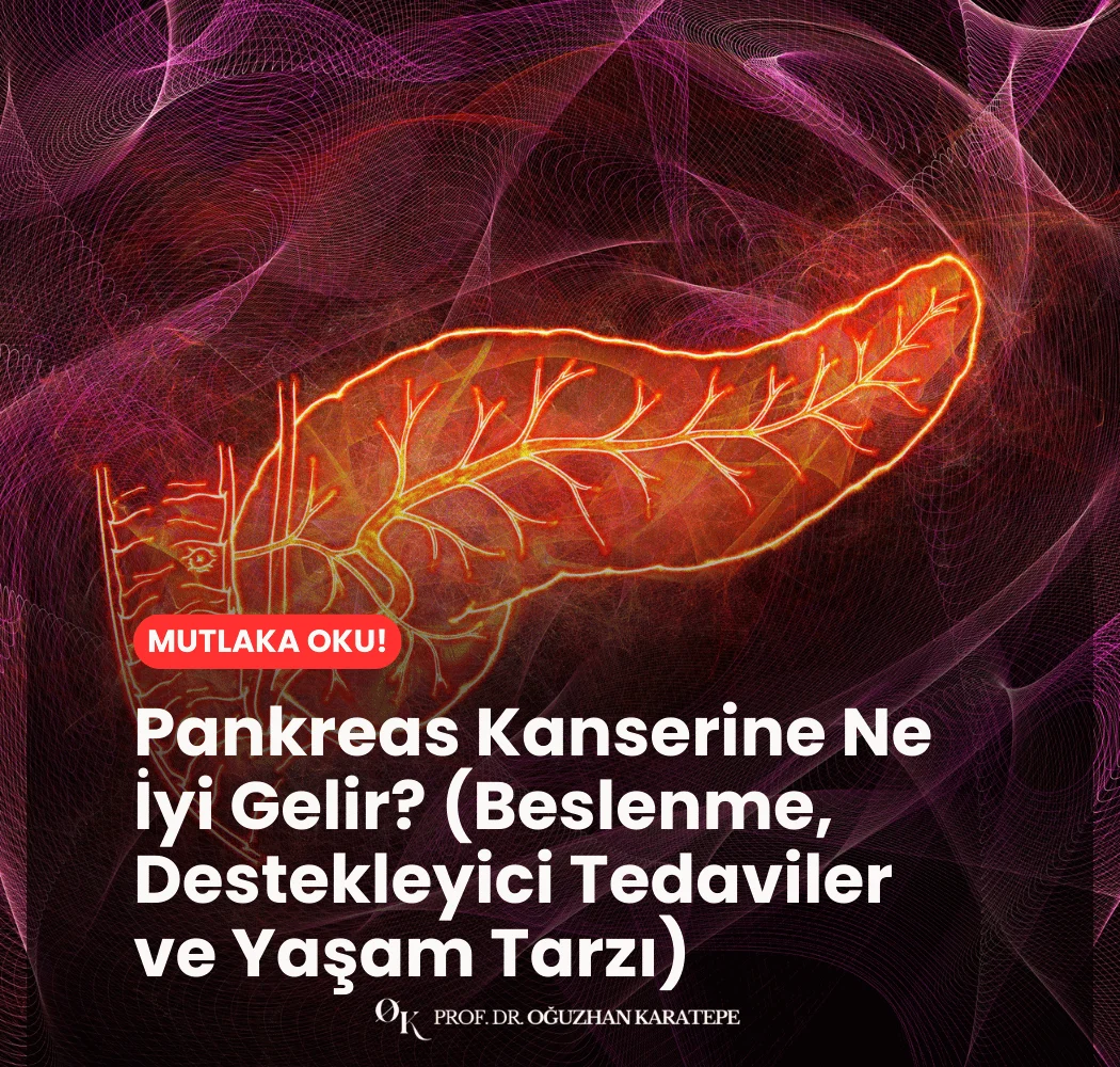 Pankreas Kanserine Ne İyi Gelir? (Beslenme, Destekleyici Tedaviler ve Yaşam Tarzı) Neler