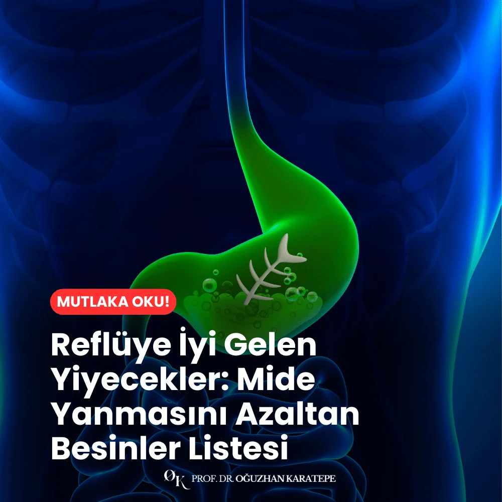 Reflüye İyi Gelen Yiyecekler Mide Yanmasını Azaltan Besinler Listesi Nedir