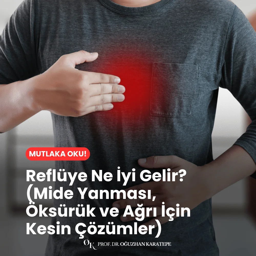 Reflüye Ne İyi Gelir? (Mide Yanması, Öksürük ve Ağrı İçin Kesin Çözümler) Neler