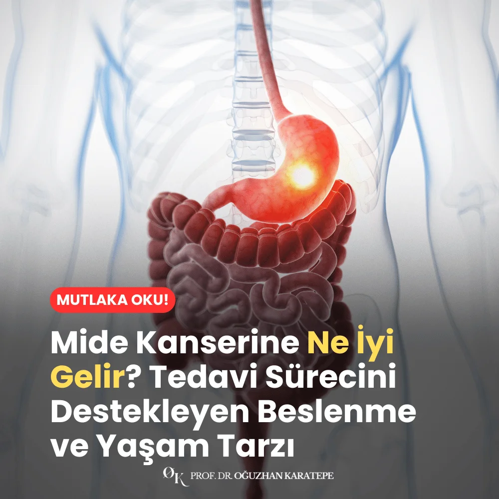 Mide Kanserine Ne İyi Gelir? Tedavi Sürecini Destekleyen Beslenme ve Yaşam Tarzı Nedir
