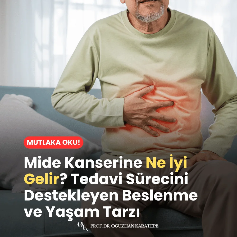 Mide Kanserine Ne İyi Gelir? Tedavi Sürecini Destekleyen Beslenme ve Yaşam Tarzı