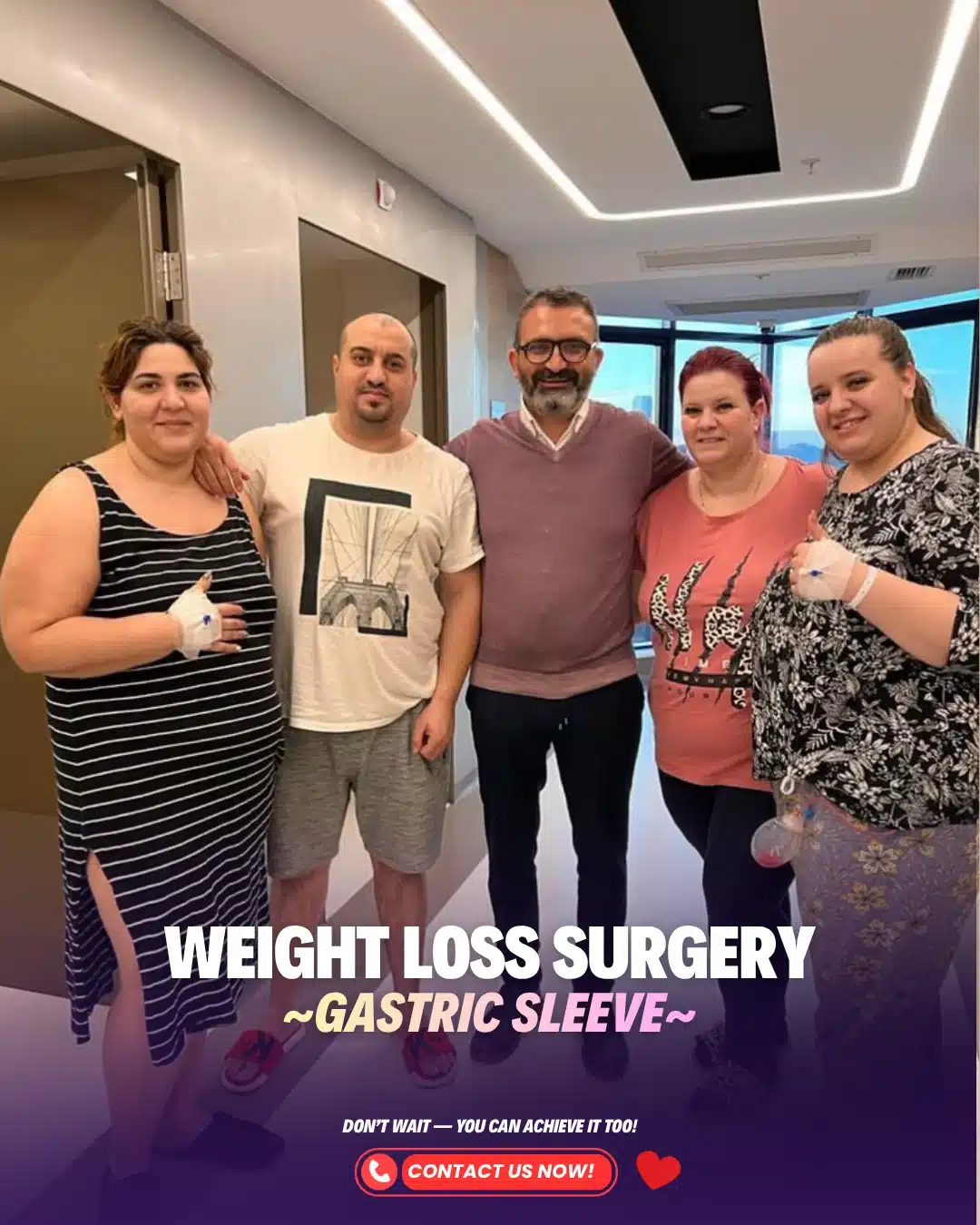 Weight Loss Gastric Sleeve Bariatric Surgery Turkey