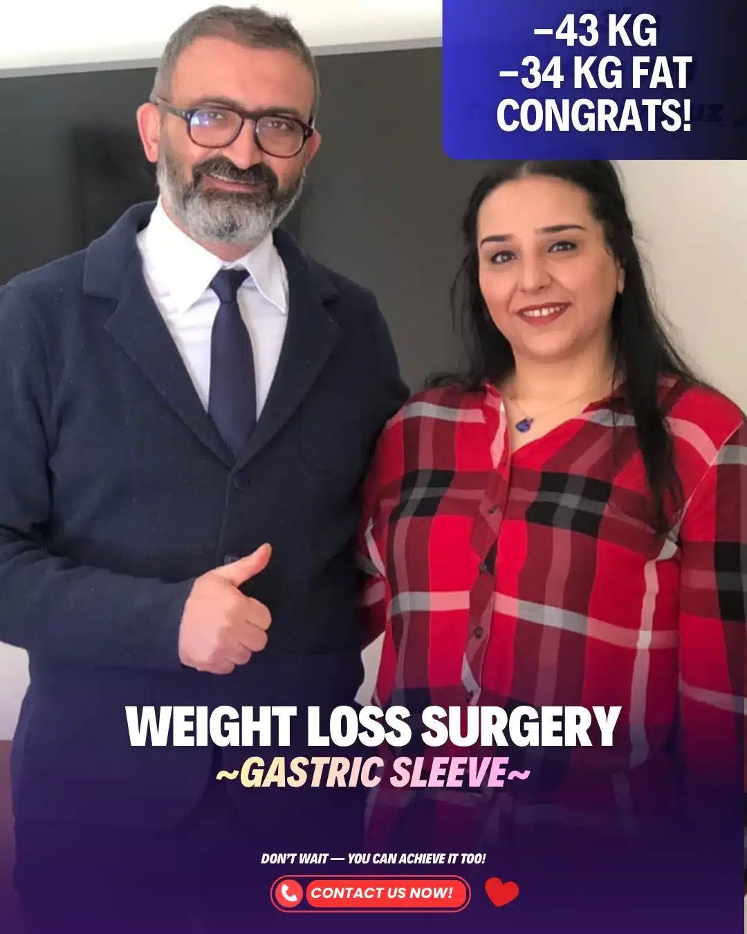 Weight Loss Gastric Sleeve Bariatric Surgery
