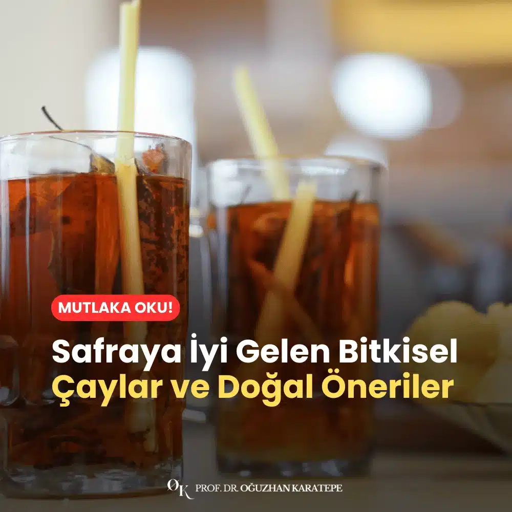 Safraya İyi Gelen Bitkisel Çaylar ve Doğal Öneriler Neler